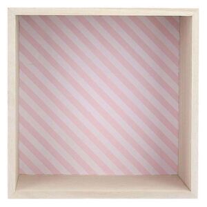 Yellow Tipi Polička Box pink 22 cm, 22x18x22cm