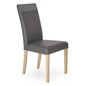 Jídelní židle Norbert dub sonoma / šedá