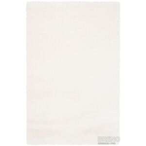 Chlupatý kusový koberec Dolce Vita 01WWW | bílý Typ: 80x150 cm