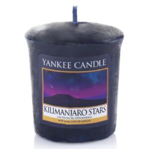 Yankee Candle - votivní svíčka Kilimanjaro Stars 49g (Svěží čistý horský vzduch rámuje chladivá máta a zemité pačuli...)