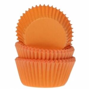 Košíček na muffiny oranžový 50ks - House of Marie