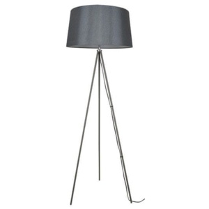 Solight stojací lampa Milano Tripod, trojnožka, 155 cm, E27 šedá