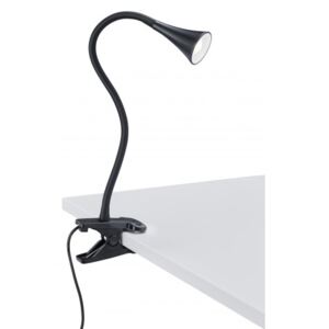 Torlight LED stolní lampička na klip Fabas 1x3W černá