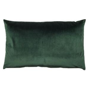 Dekorační polštář tmavě zelený 40 x 65 cm