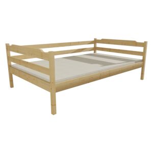 Dětská postel DP 007 XL 140 x 200 cm moření dub