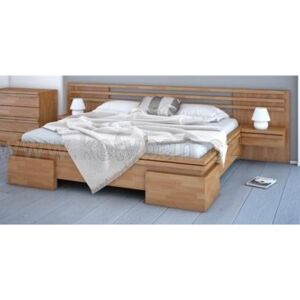 Dřevěná postel Azzo