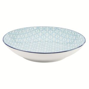 Hluboký talíř ⌀ 21 cm Mediterran, modrý, středomořský vzor