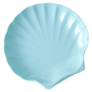 Melaminový dezertní talíř Sea Shell Arctic Blue