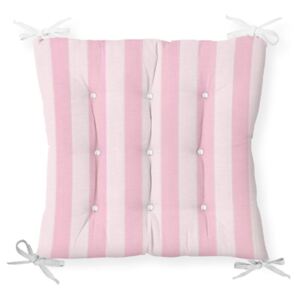 Podsedák s příměsí bavlny Minimalist Cushion Covers Cute Stripes, 40 x 40 cm
