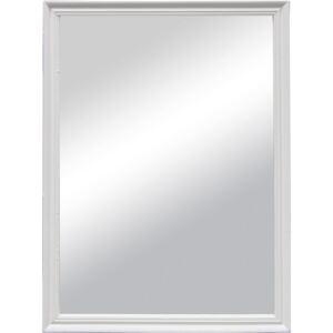 Nástěnné zrcadlo Paulina 50x70 cm, bílé