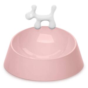 Miska plastová pro psa WOW růžovo-smetanová 21cm