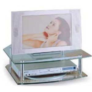 Autronic TV stolek otočný WV05-2200 - chrom/sklo