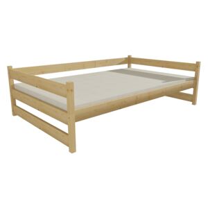 Dětská postel DP 023 XL 140 x 200 cm moření dub