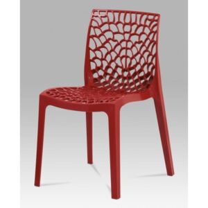 Plastová židle CT-820 RED - 3D4433