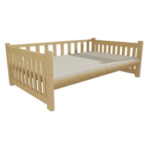 Dětská postel DP 035 XL 120 x 200 cm moření dub