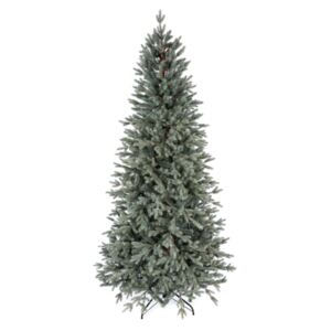 Umělý vánoční stromek 3D Smrk Ledový Úzký 240cm