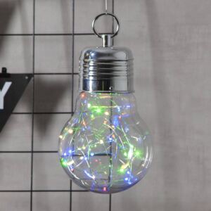 LED dekorativní světlo Bulby, barevné