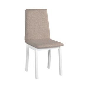 Jídelní židle HUGO 5 Bílá Tkanina 10