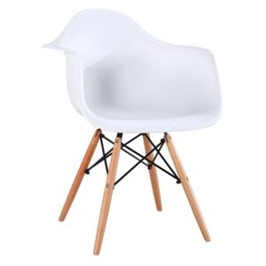 Casarredo *Jídelní židle SHELL bílá