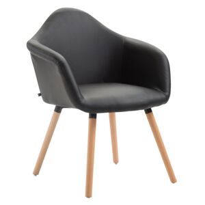 Jídelní židle Detta kůže, přírodní nohy (Jídelní židle Detta kůže, přírodní nohy, do 2 týdnů)