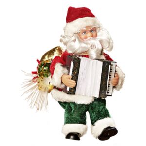 Magnet 3Pagen Santa s akordeonem
