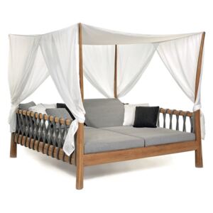 Royal Botania Rám venkovní postele Tuskany, Royal Botania, 240x240x200cm, rám teakové dřevo, bez sedáků, polštářů nebo závěsů