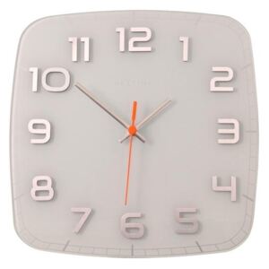 Nástěnné hodiny Classy square 30 cm bílé - NEXTIME