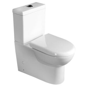 AQUALINE TALIN WC kombi mísa s nádržkou včetně PP sedátka, spodní/zadní odpad (PB101)
