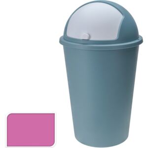 EXCELLENT Koš odpadkový plast 50 l růžový EXCELLENT KO-Y54230250ru