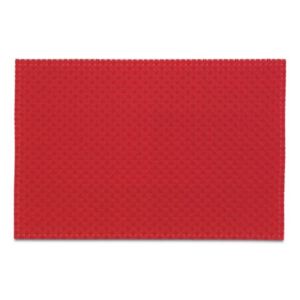 KELA Prostírání PLATO, polyvinyl, červené 45x30cm