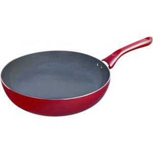 Toro Pánev wok keramika červená 28 cm