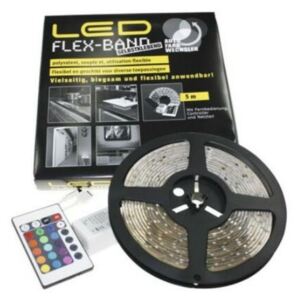Bleil LED RGB Stmívatelný pásek FLEX-BAND 5m LED/36W/230V IP65 + DO W1916