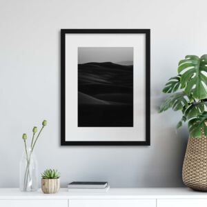 Rámovaný obraz GLIX Black Desert Waves 50x70 cm