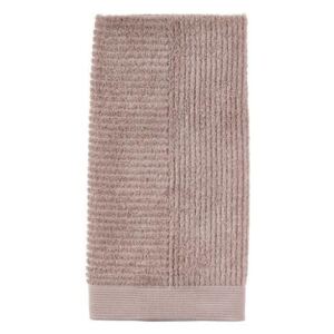 Béžový bavlněný ručník Zone Classic Nude, 50 x 100 cm