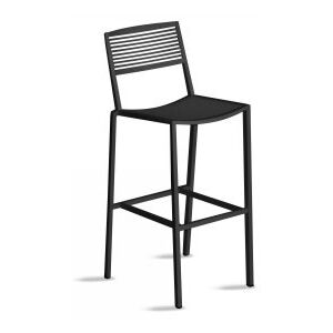 Fast Hliníková barová židle vysoká Easy, Fast, 46x53x110 cm, bílá
