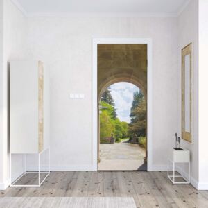 GLIX Fototapeta na dveře - Garden Through Arches | 91x211 cm