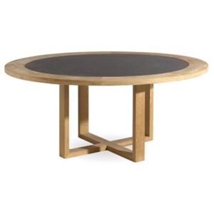 Manutti Teakový jídelní stůl Siena, Manutti, kulatý 180x76 cm