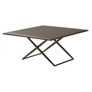 Fast Hliníkový výškově nastavitelný stůl Zebra, Fast, čtvercový 140x140x45/67/74 cm, zelený (green tea)