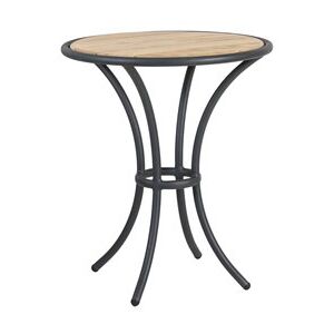 Alexander Rose Hliníkový bistro stolek Cordial, Alexander Rose, kulatý průměr 62,5 cm, hliníkový rám, barva šedá (grey), HPL šedá (pebble)