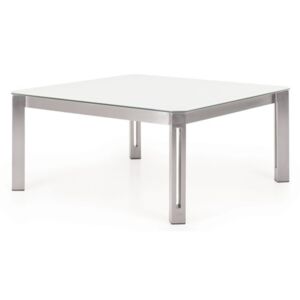 Todus Nerezový konferenční stolek Alcedo Aria, Todus, čtvercový 80x80x37, nerezový rám broušený, deska HPL, barva dle vzorníku