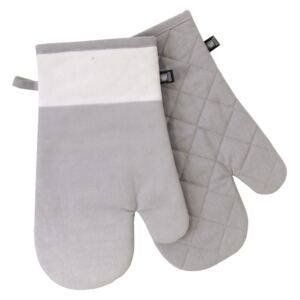 Kuchyňské bavlněné rukavice - chňapky UNIVERSAL tmavě šedá, 100% bavlna 19x30 cm Essex