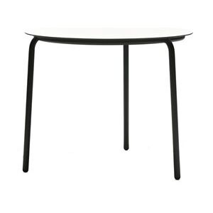 Todus Nerezový dětský stolek Starling, Todus, kulatý 65x54 cm, nerezový rám, barva dle vzorníku, deska HPL, barva dle vzorníku