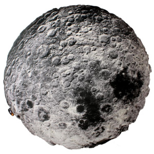 Polštář kulatý Moon, 70 cm - MeroWings