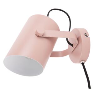 Select Time Světle růžové matné kovové nástěnné svítidlo Leito