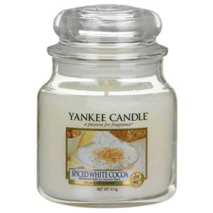Yankee candle SPICED WHITE COCOA STREDNÁ SVIEČKA 1513570