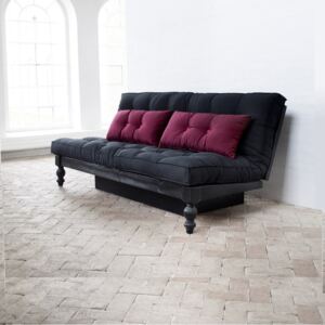 Karup Rock-o sofabed dřevěná pohovka 130x200 Černá barva laku