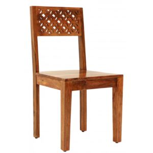 Židle Mira z indického masivu palisandr Světle medová