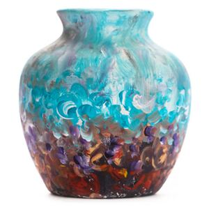 Malovaná váza ELA 7x8 cm