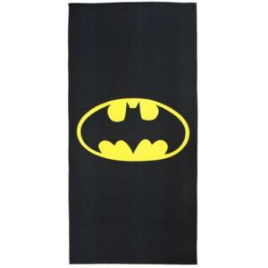 Ručník - osuška DC Comics|Batman: Logo (90 x 180 cm) černá polyester
