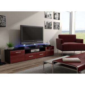 Stylový stolek pod televizor/rádio EVORA 11 BARVA LED OSVĚTLENÍ: RGB +750Kč